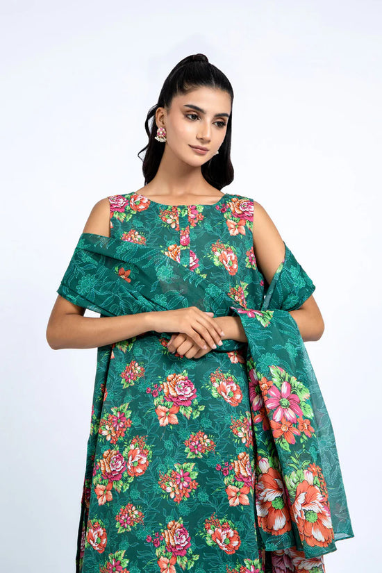 PRINTED CAMBRIC 3 PCS (UNSTITCHED)