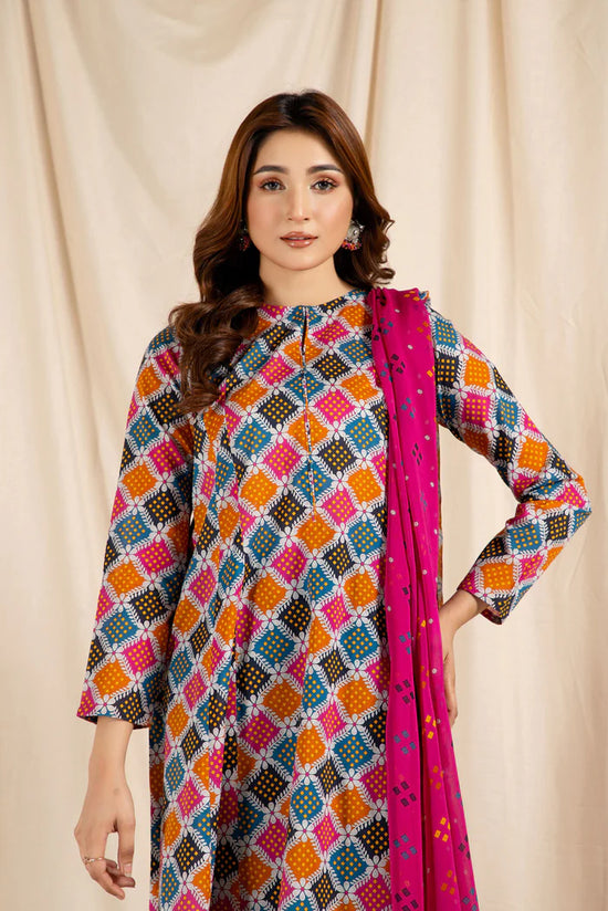 PRET PRINTED LAWN 2 PCS