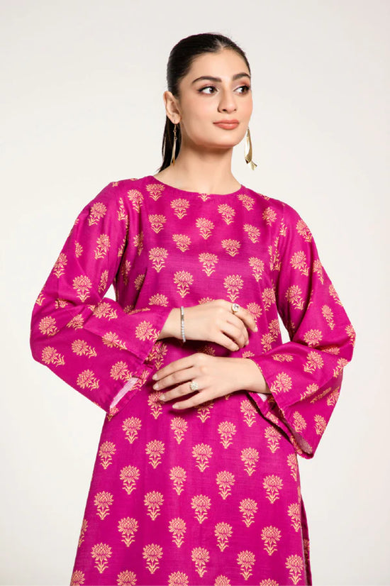 PRET PRINTED SLUB KHADDAR 2 PCS