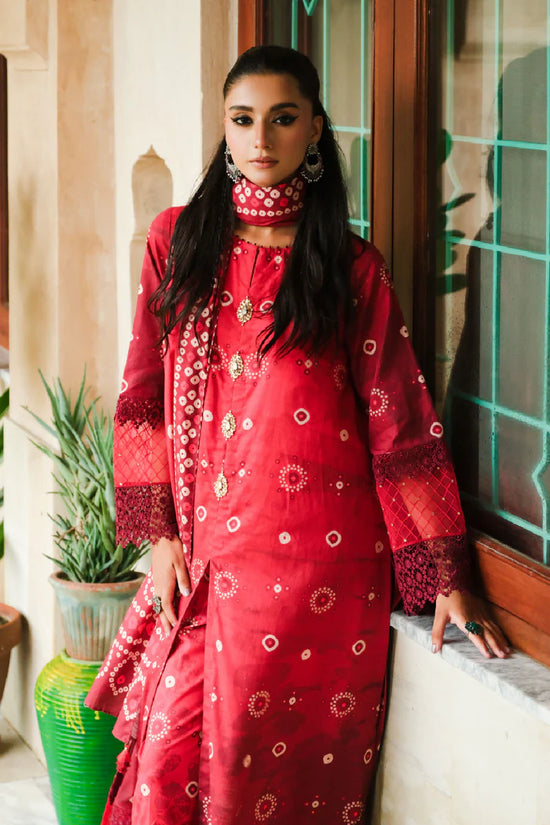 PRINTED SLUB KHADDAR 3 PCS (UNSTITCHED)