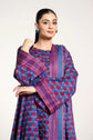 PRINTED SLUB KHADDAR 3 PCS (UNSTITCHED)