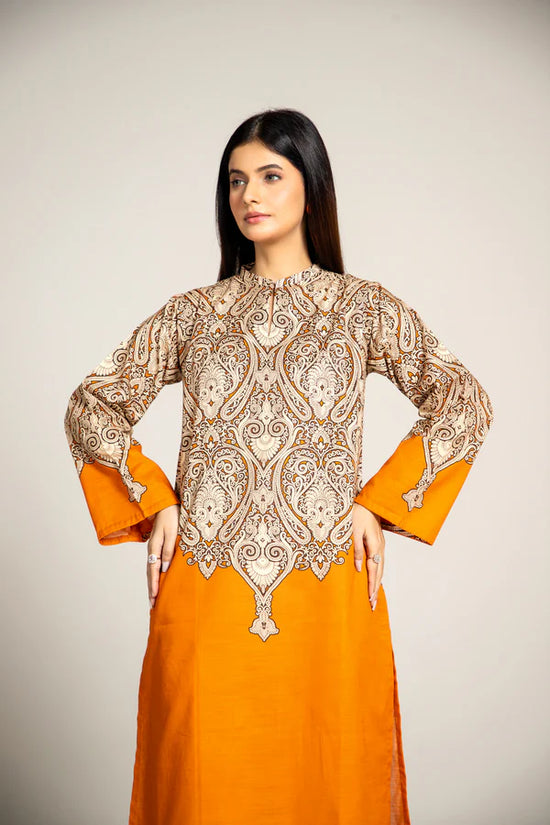 PRET PRINTED SLUB KHADDAR 1 PCS