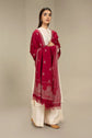 EMBROIDERED KARANDI LAWN SHAWL 1PCS