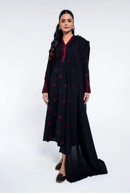 EMBROIDERED KARANDI LAWN 3 PCS (UNSTITCHED)