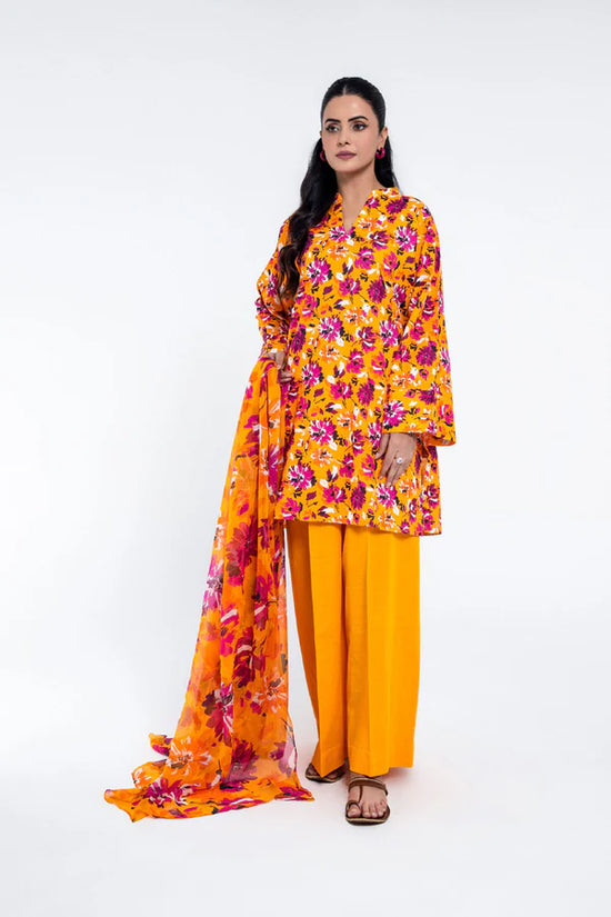 PRET PRINTED SLUB KHADDAR 3 PCS