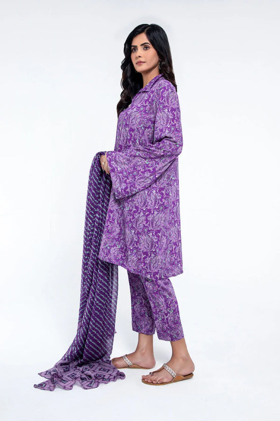 PRINTED LINEN 3 PCS (UNSTITCHED)