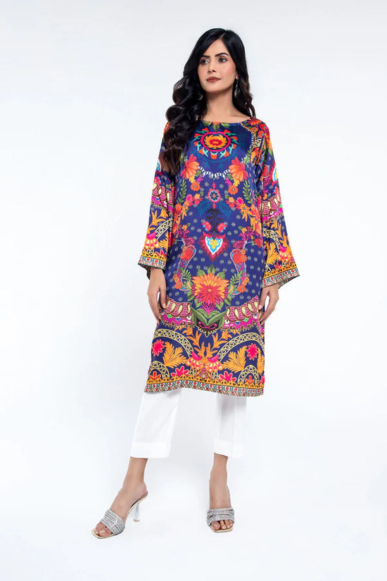 PRET PRINTED SHAMOZ SILK 1 PCS