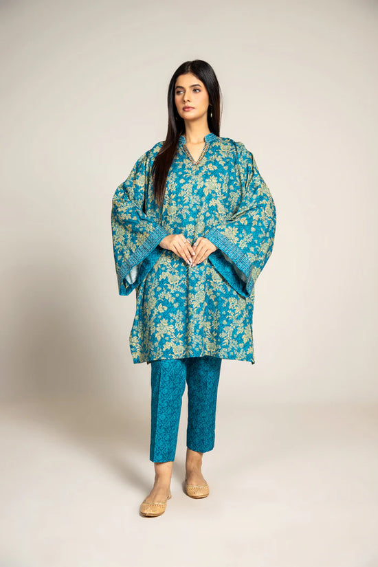 PRINTED SLUB KHADDAR 2 PCS (UNSTITCHED)